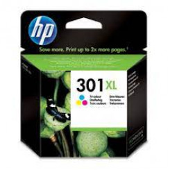 HP 301XL COLOR ORIGINAL High Yield Ink Cartridge CH564EE#ABE (330 Pages)